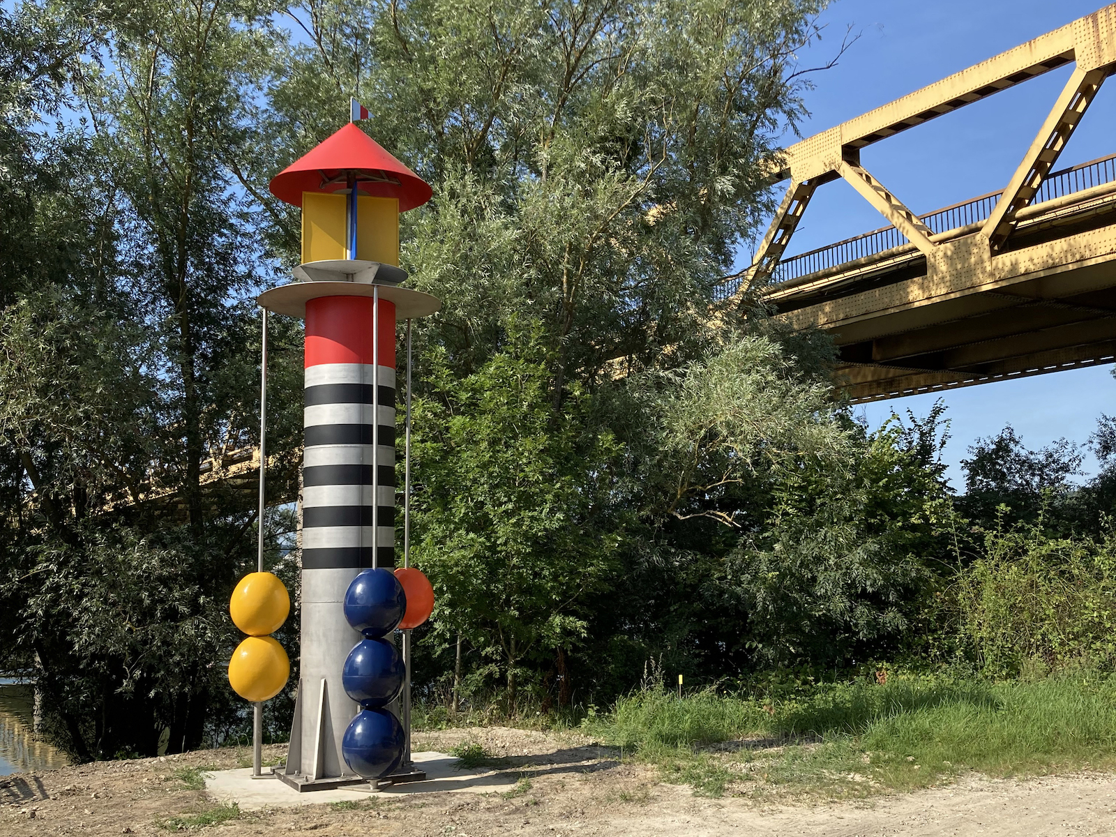 Œuvre de crue : boulier à Courcelles-sur-Seine (27)